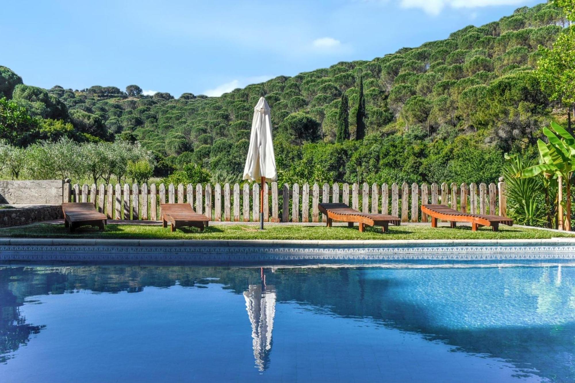 Bicentennial House In Porto De Mos With Mountain View And Pool 外观 照片